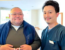 ふじわら鍼灸整骨院のお客様との2ショット11